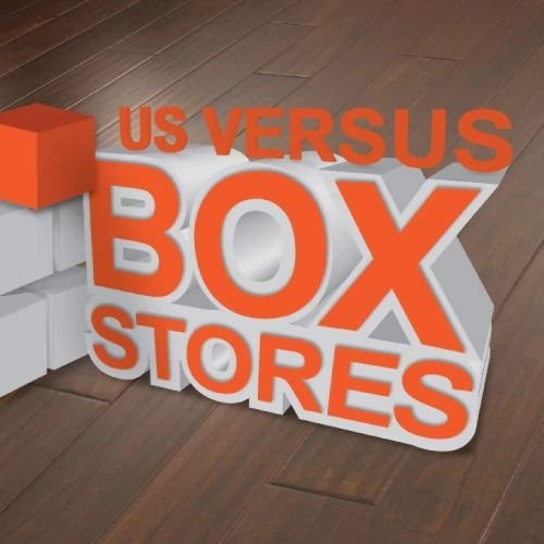 Us Vs Box Stores graphic